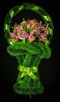 Большая корзина цветов