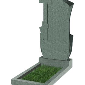 Фигурный памятник из габбро